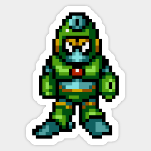 Bubble Man Sticker